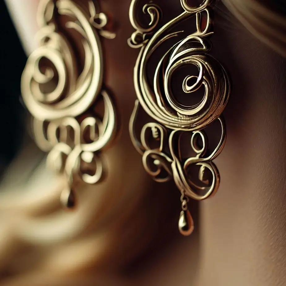 Cercei Argint Aurit: Oferă-ți Eleganță și Strălucire