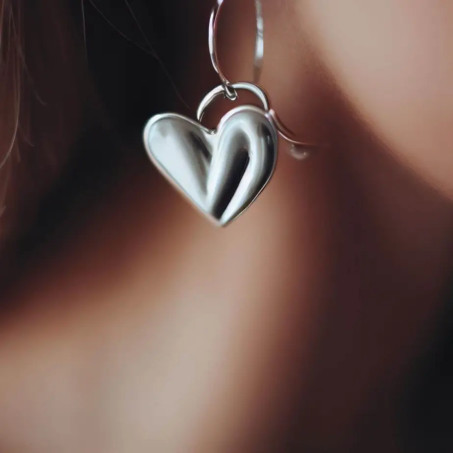 Cercei Argint Inimioară: Accesorii adorabile pentru orice ocazie
